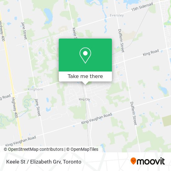 Keele St / Elizabeth Grv map