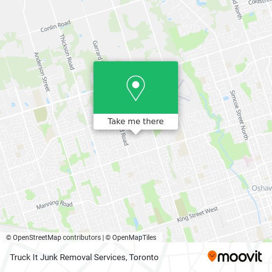 Truck It Junk Removal Services map