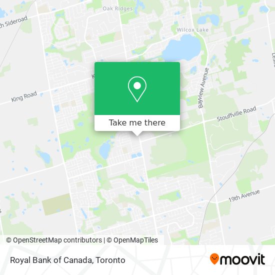 Royal Bank of Canada map