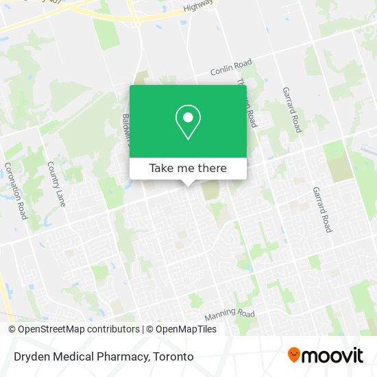 Dryden Medical Pharmacy map