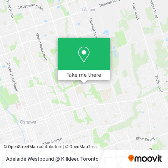 Adelaide Westbound @ Killdeer map