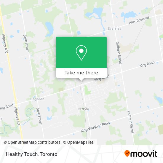 Healthy Touch map