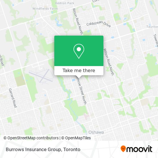 Burrows Insurance Group map