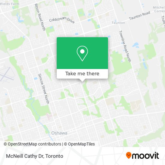 McNeill Cathy Dr map