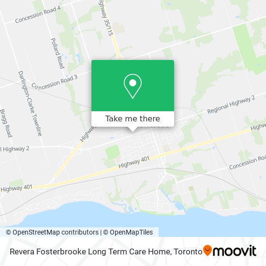 Revera Fosterbrooke Long Term Care Home map