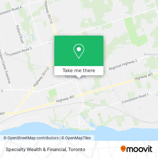 Specialty Wealth & Financial map