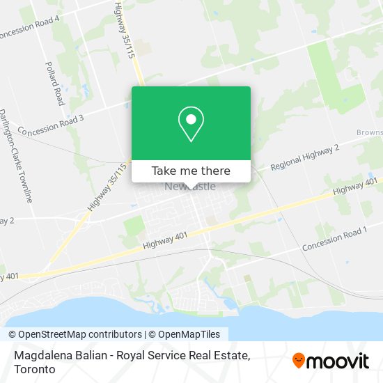 Magdalena Balian - Royal Service Real Estate map