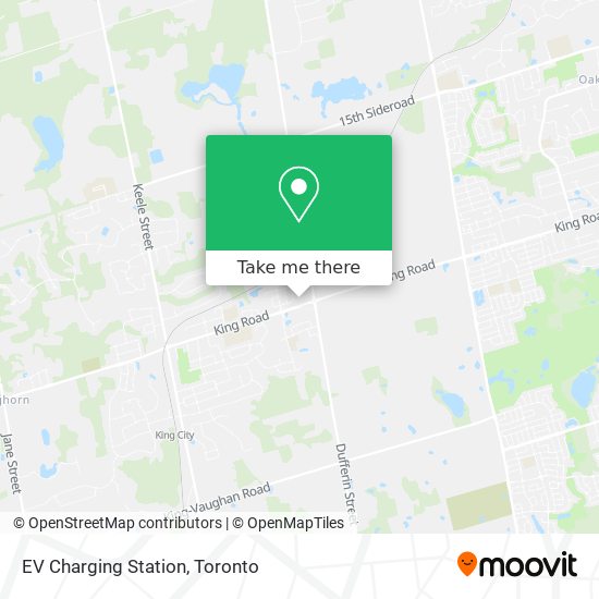 EV Charging Station map