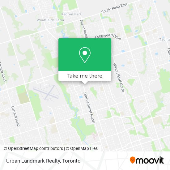 Urban Landmark Realty map