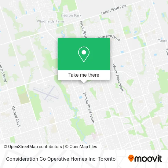 Consideration Co-Operative Homes Inc map