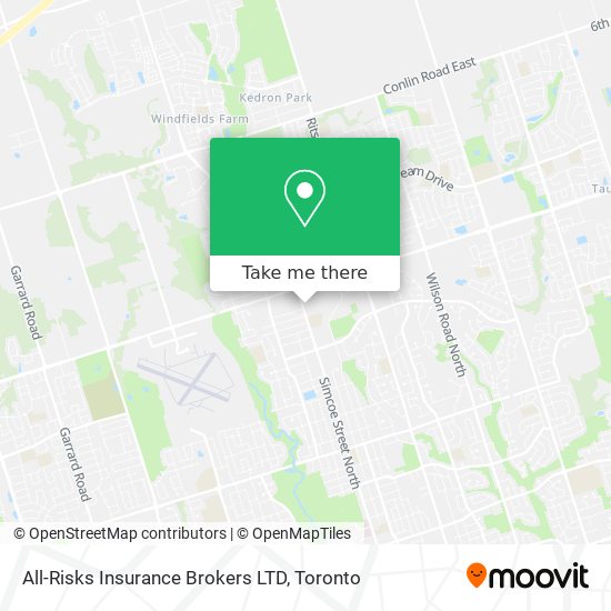 All-Risks Insurance Brokers LTD map