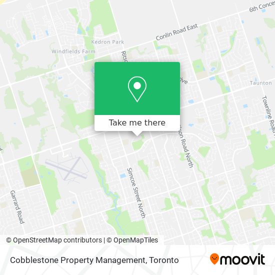 Cobblestone Property Management map