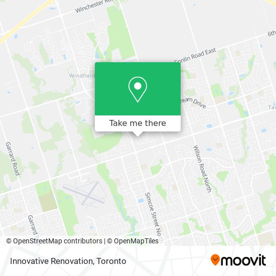 Innovative Renovation map