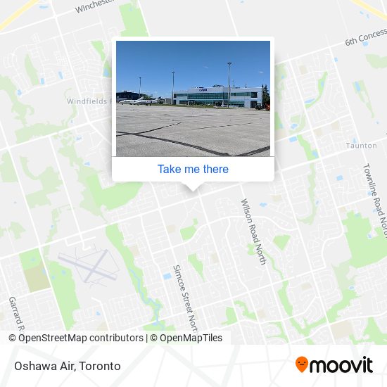 Oshawa Air map