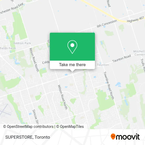 SUPERSTORE map