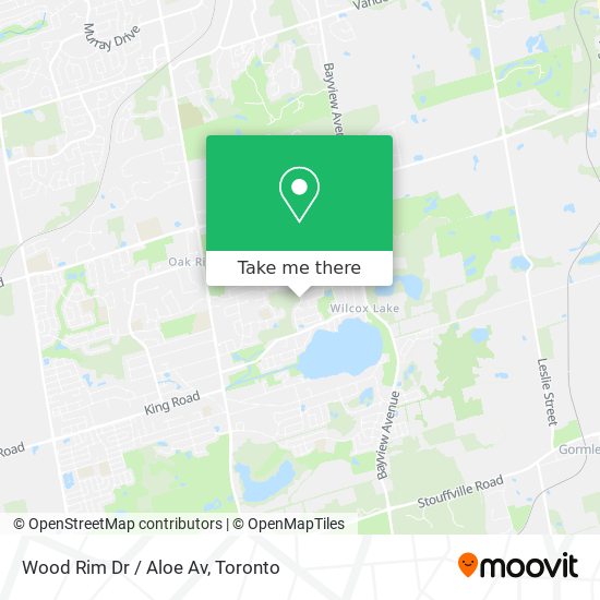 Wood Rim Dr / Aloe Av map