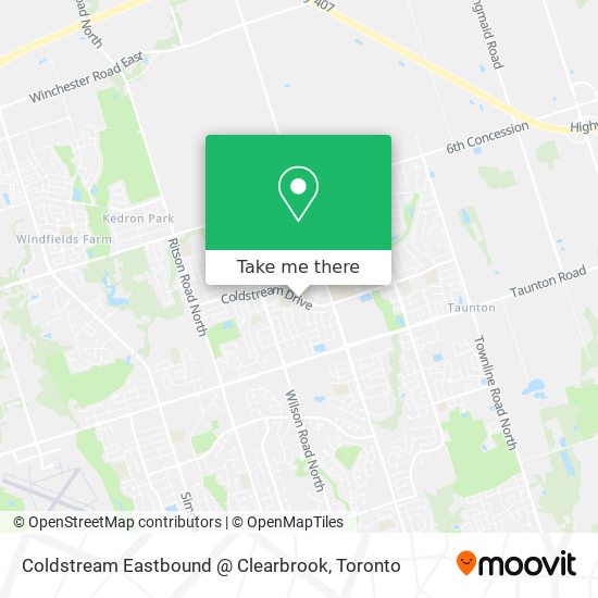 Coldstream Eastbound @ Clearbrook plan