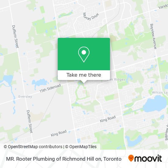 MR. Rooter Plumbing of Richmond Hill on plan