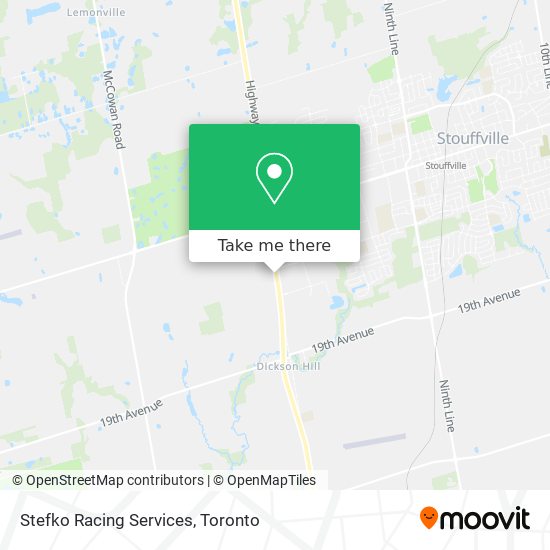 Stefko Racing Services map
