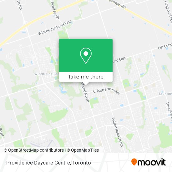 Providence Daycare Centre map