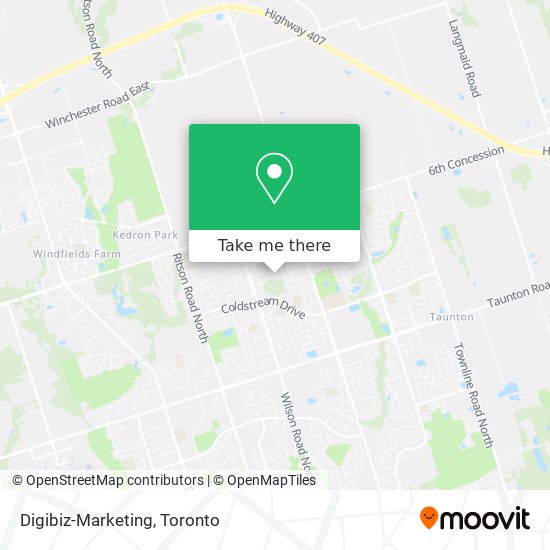 Digibiz-Marketing map