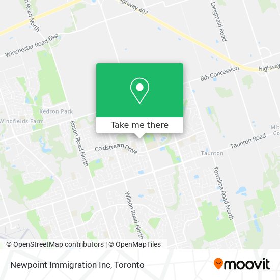 Newpoint Immigration Inc map