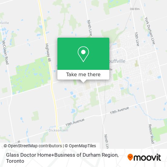 Glass Doctor Home+Business of Durham Region plan