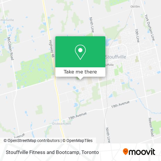 Stouffville Fitness and Bootcamp plan