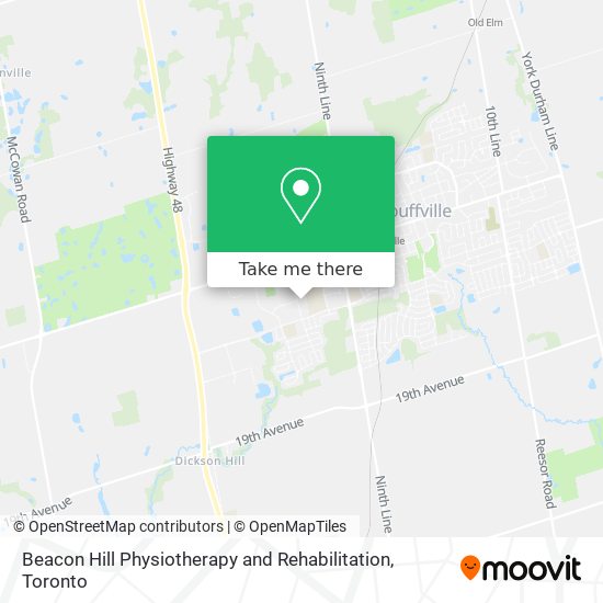 Beacon Hill Physiotherapy and Rehabilitation plan