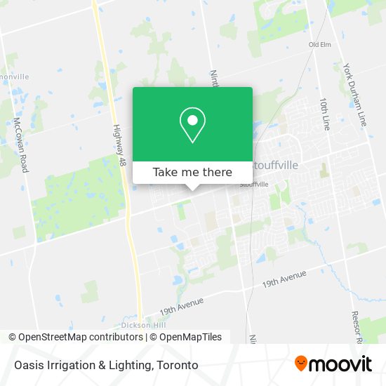 Oasis Irrigation & Lighting map