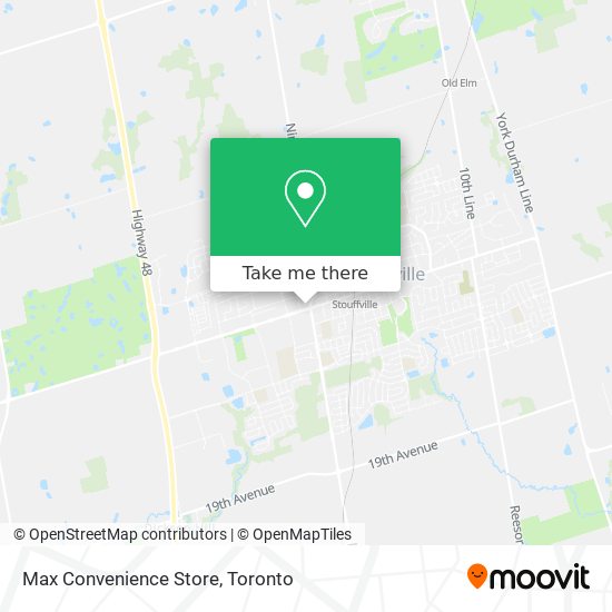 Max Convenience Store plan