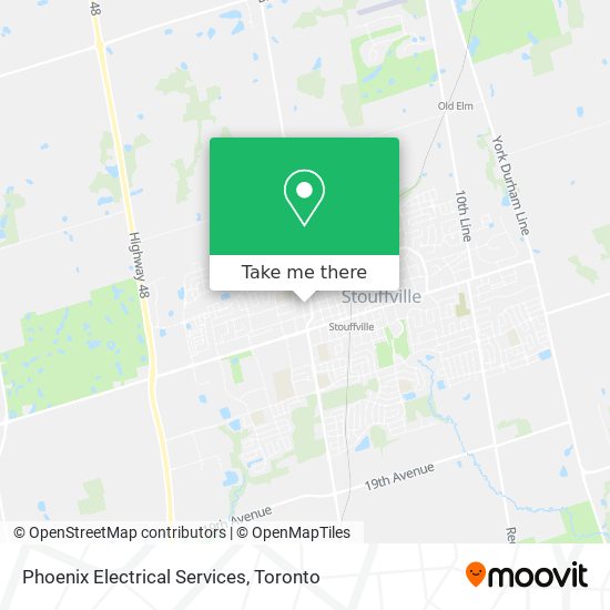 Phoenix Electrical Services map