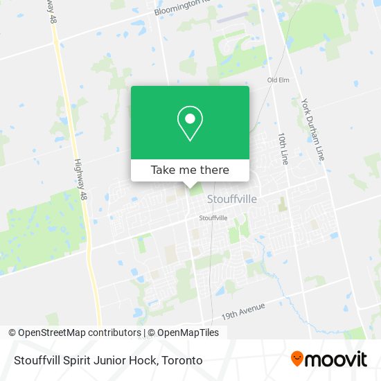 Stouffvill Spirit Junior Hock map