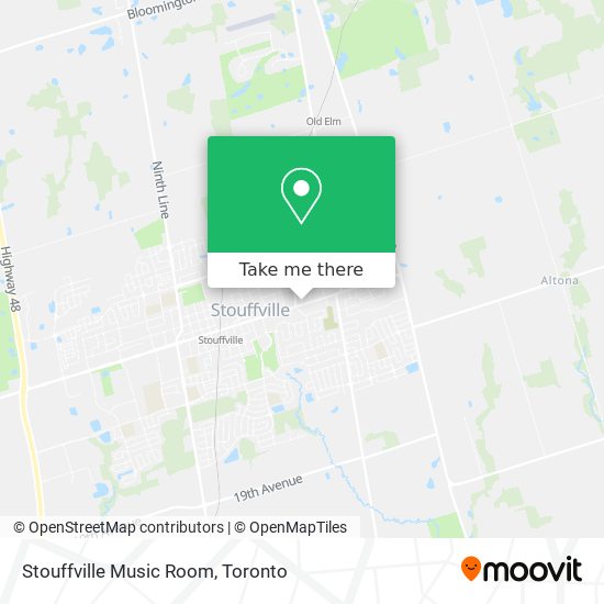 Stouffville Music Room plan