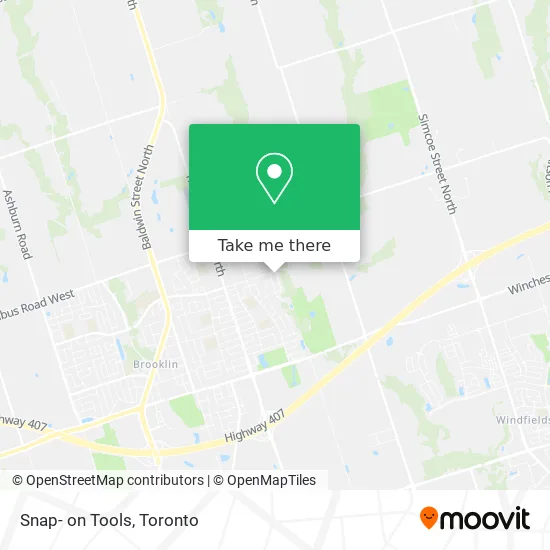 Snap- on Tools map