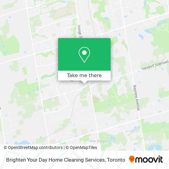 Brighten Your Day Home Cleaning Services map