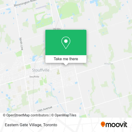 Eastern Gate Village map