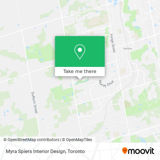 Myra Spiers Interior Design map