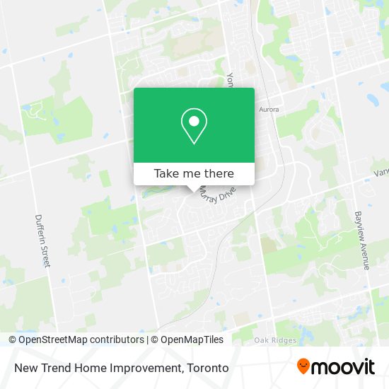 New Trend Home Improvement map