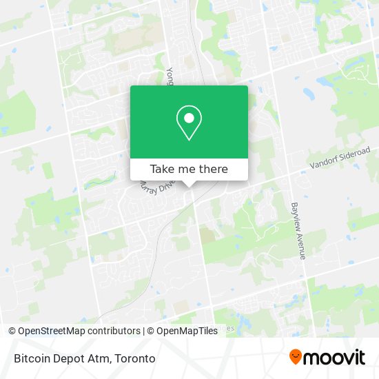 Bitcoin Depot Atm map