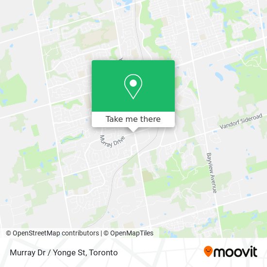 Murray Dr / Yonge St plan