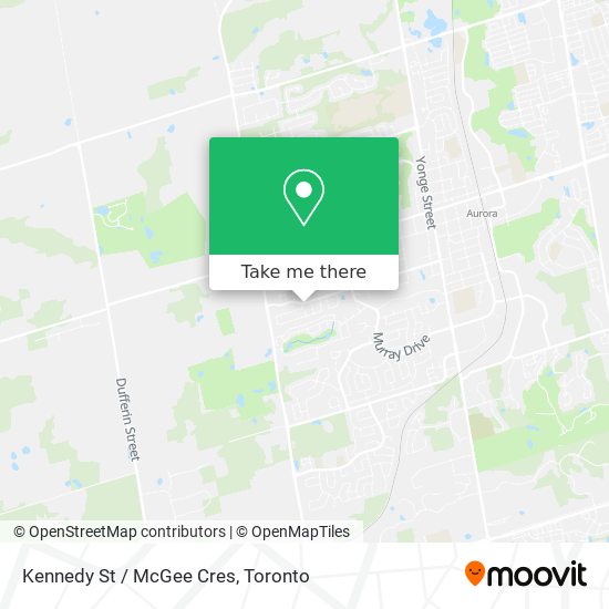 Kennedy St / McGee Cres map