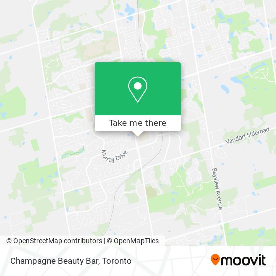 Champagne Beauty Bar map