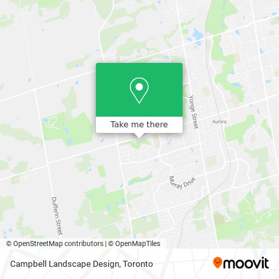 Campbell Landscape Design map