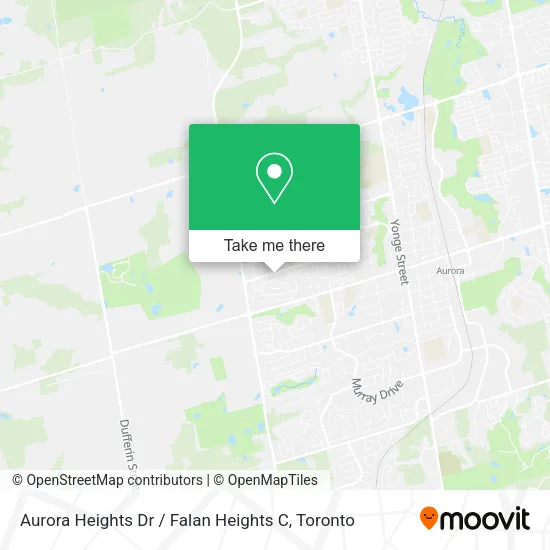 Aurora Heights Dr / Falan Heights C map