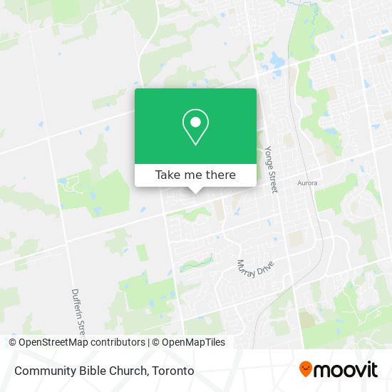 Community Bible Church plan