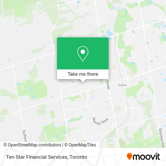 Ten Star Financial Services map