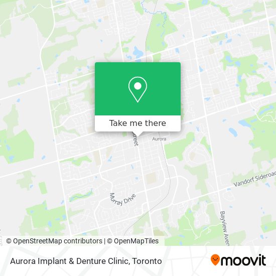 Aurora Implant & Denture Clinic map