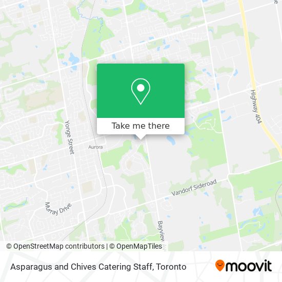 Asparagus and Chives Catering Staff map