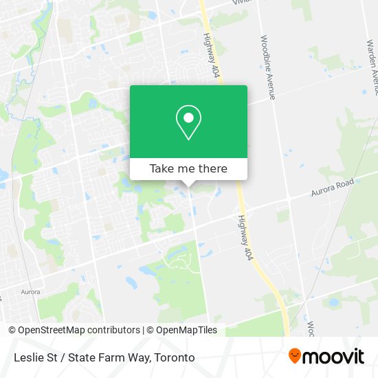 Leslie St / State Farm Way map